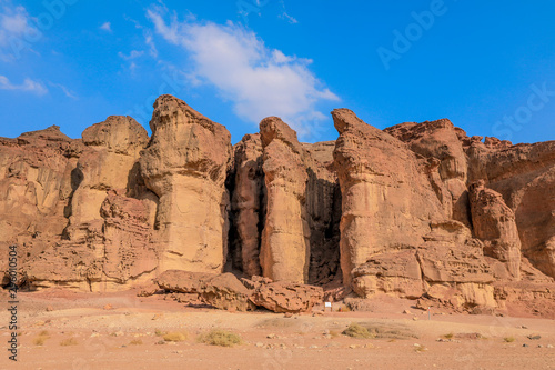 Solomons Pillars in the Timna National Park, Israel © Dave