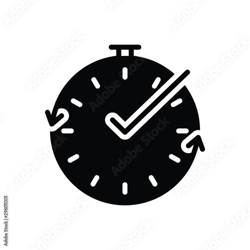 Black solid icon for real 
