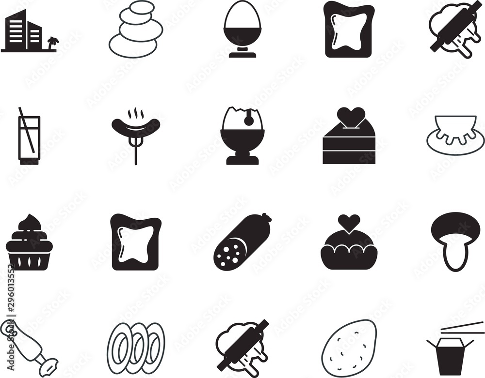 food vector icon set such as: mixer, kitchenware, milk, drawing, barbecue, dishes, facial, plates, vegetable, wedding, sticker, yoga, pork, beauty, stack, beverages, freshness, chocolate, tool food vector icon set such as: mixer, kitchenware, milk, drawing, barbecue, dishes, facial, plates, vegetable, wedding, sticker, yoga, pork, beauty, stack, beverages, freshness, chocolate, tool