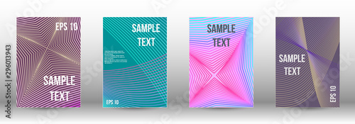 Creative backgrounds with abstract gradient linear