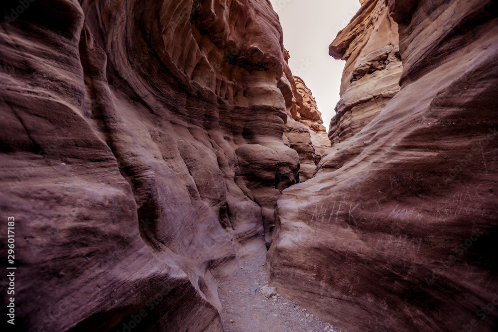 Amazing View to the Red Canyon, near Eilat, Israel