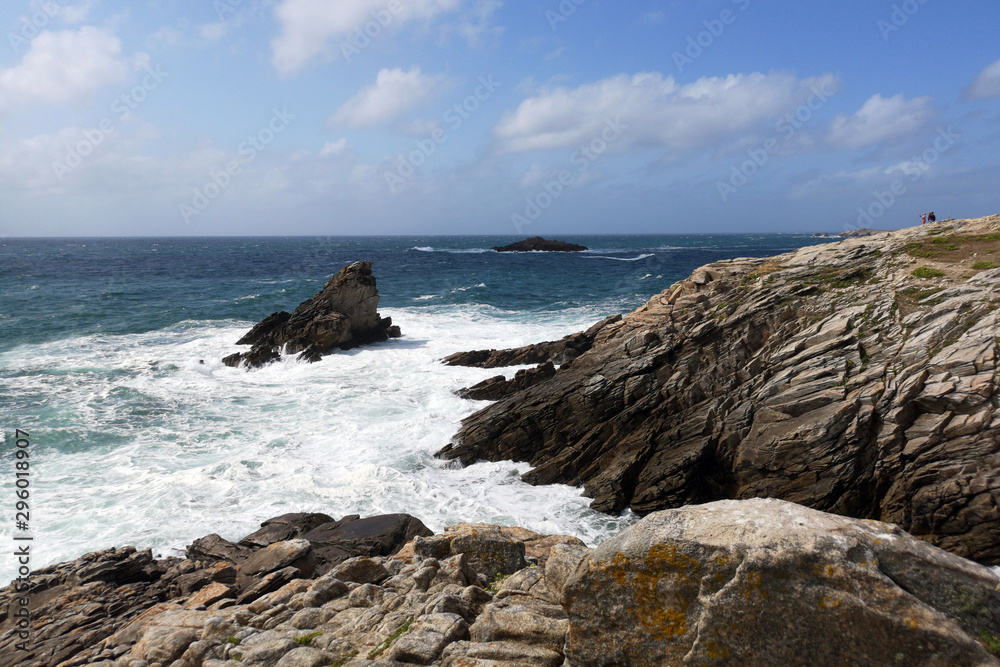 Fototapeta premium Presqu'île de quiberon - côte sauvage