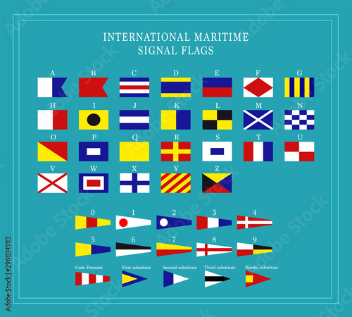 International maritime signal flags