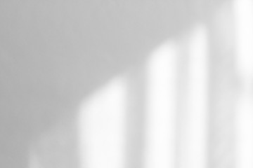 Organic drop diagonal shadow on a white wall, overlay effect for photo, mock-ups, posters, stationary, wall art, design presentation