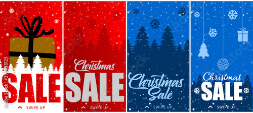 Christmas sale social stories template