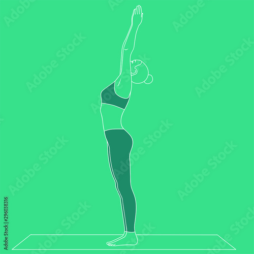 Donna Yoga Asana