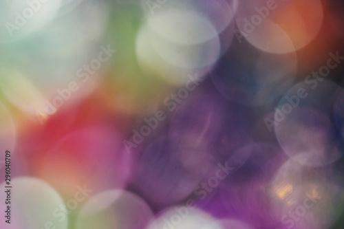 Abstract colorful background from circles.
