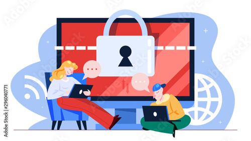 Data privacy concept