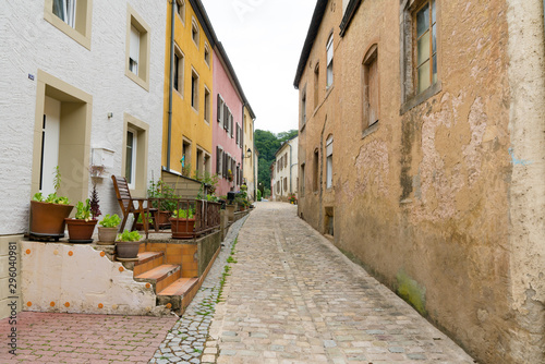 Fototapeta Naklejka Na Ścianę i Meble -  view of the historic village of Larochette in the  canton of Mersch in Luxembourg