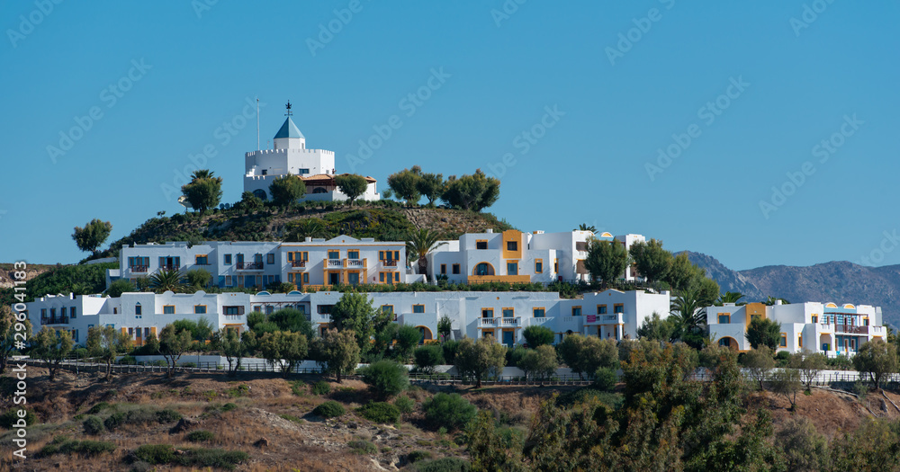 Architektur Details von Häusern auf der Insel Kos Griechenland
