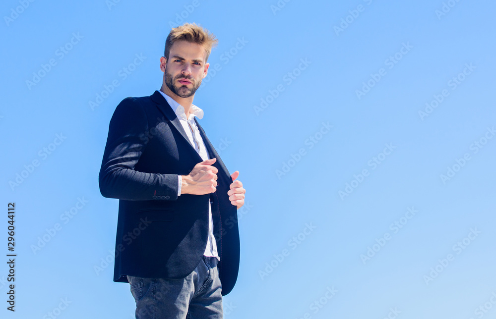 Welcome on board. formal male fashion. modern lifestyle. sexy macho man. male grooming. confident businessman. Handsome man fashion model. Bearded guy business style. success concept. realtor agency Welcome on board. formal male fashion. modern lifestyle. sexy macho man. male grooming. confident businessman. Handsome man fashion model. Bearded guy business style. success concept. realtor agency