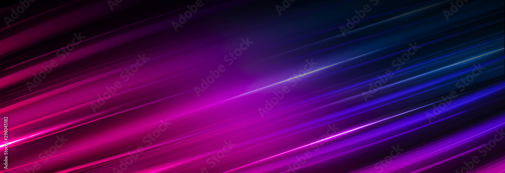 Abstract neon background, blue and pink color, dynamic background with thin lines. Abstract neon background, blue and pink color, dynamic background with thin lines.