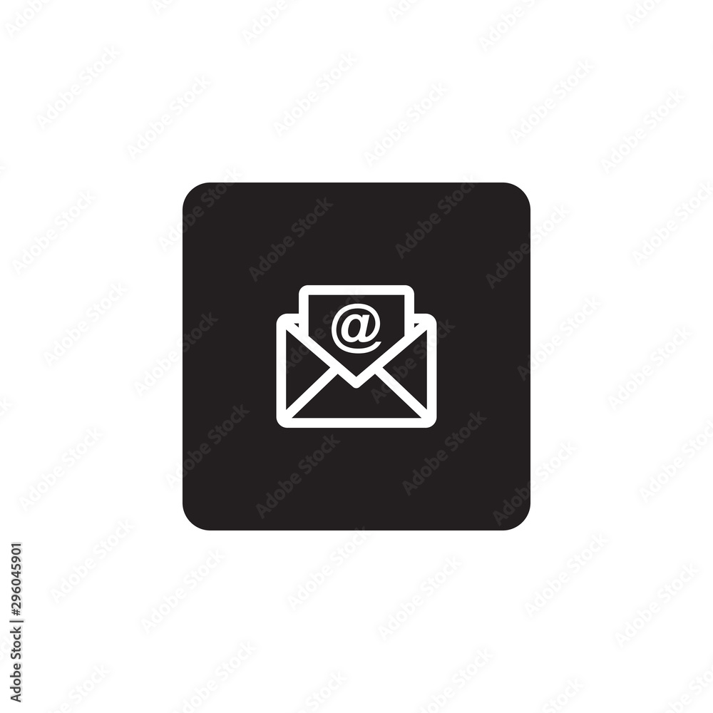 Email icon symbol vector