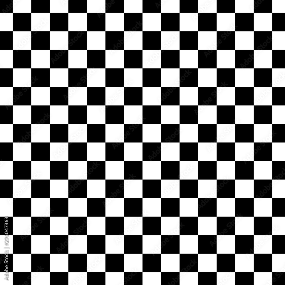 Fototapeta premium black and white checkered background