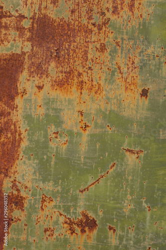 Grunge rusted metal texture, rust background. Old metal iron panel background.