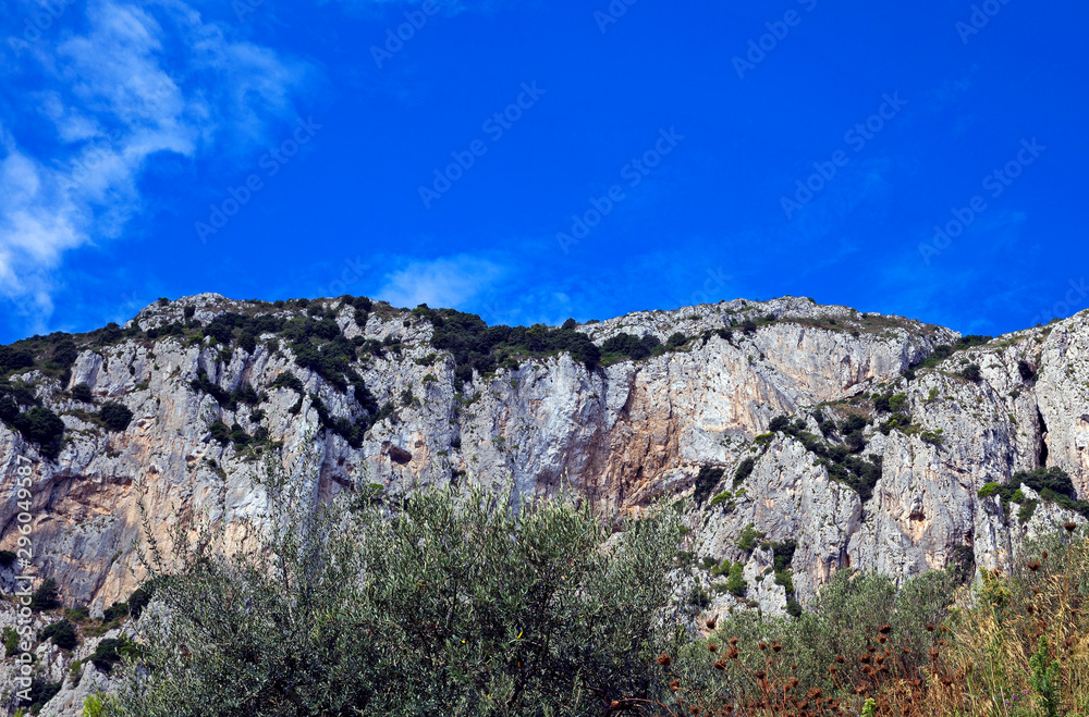 Rocks in the mountains