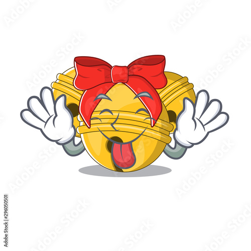 Tongue out Jingle bell on the character table