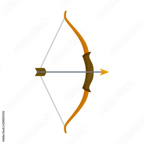Obraz na plátně Archer bow icon