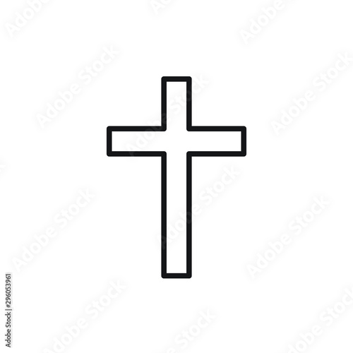 Simple cross symbol