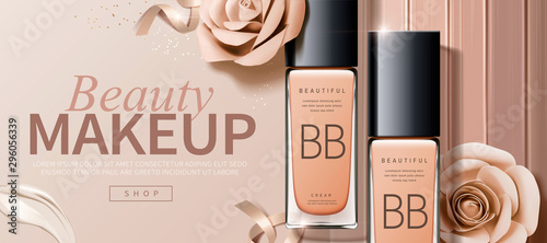 Foundation glass bottle ads