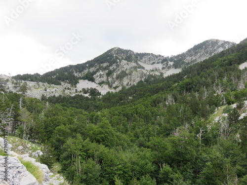 Mountain Orjen Montenegro landscape