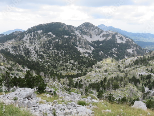 Fototapeta Naklejka Na Ścianę i Meble -  Mountain Orjen Montenegro mountain landscape