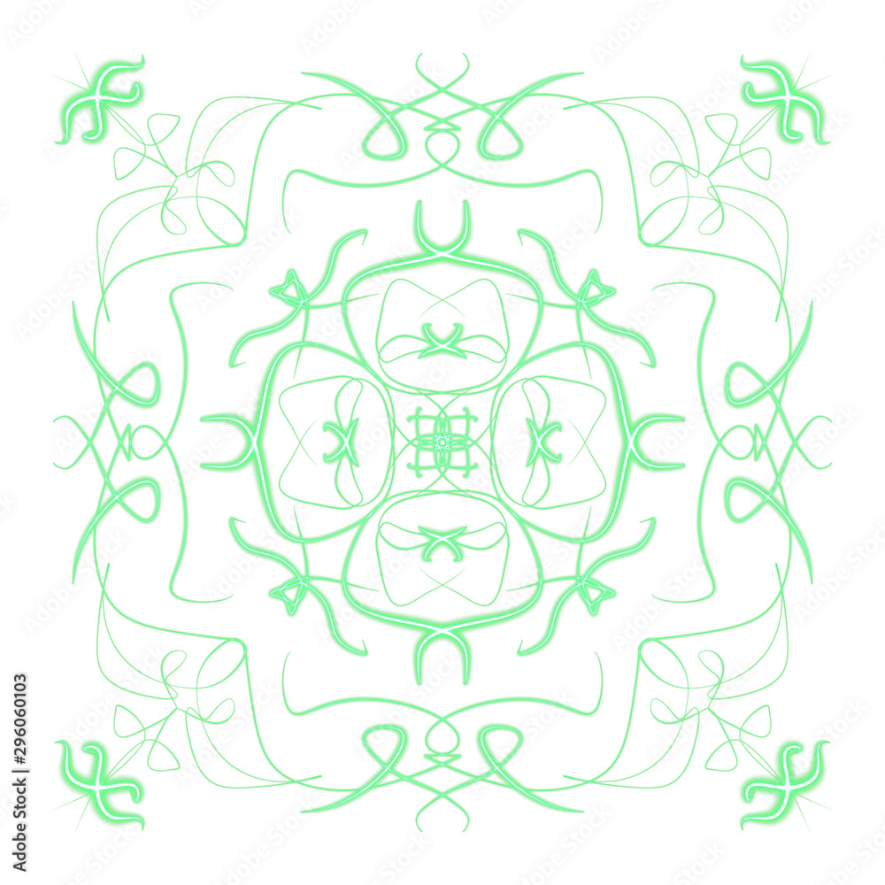 DIGITAL PRINT OF MANDALA ORNAMENT SHAPE DIGITAL PRINT OF MANDALA ORNAMENT SHAPE