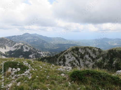 Mountain Orjen Montenegro mountain landscape