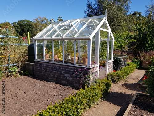 Fotografia, Obraz greenhouse in garden