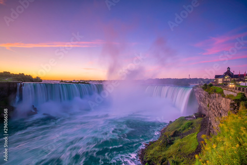 Tela Niagara Falls view from Ontario, Canada