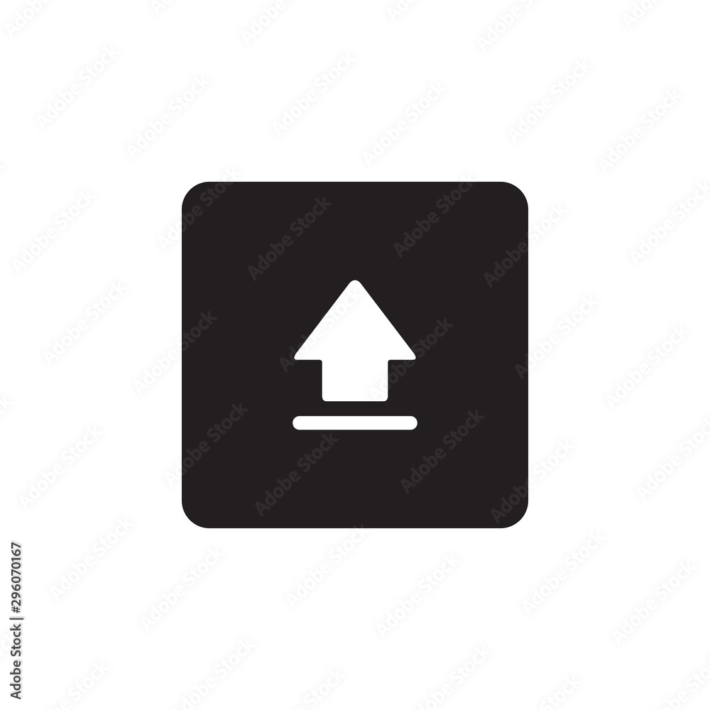 Upload icon symbol vector Upload icon symbol vector