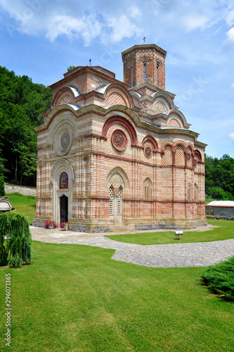 Serbian medieval orthodox monastery Kalenic, Serbia photo