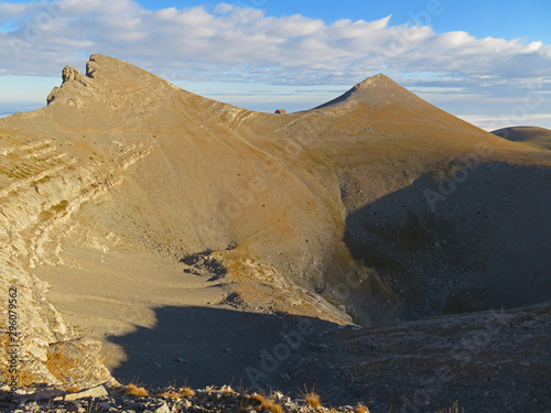 Bergwandern und Erfolg beim Erreichen des Gipfels