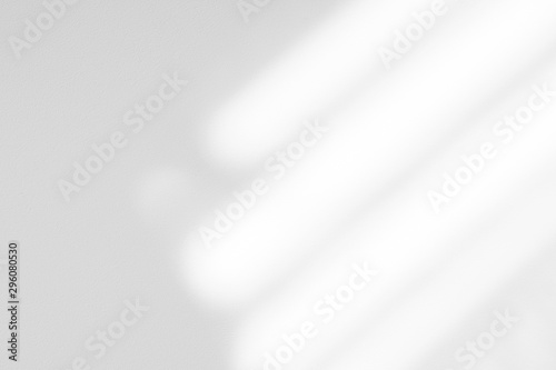 Organic drop diagonal shadow on a white wall, overlay effect for photo and mockups