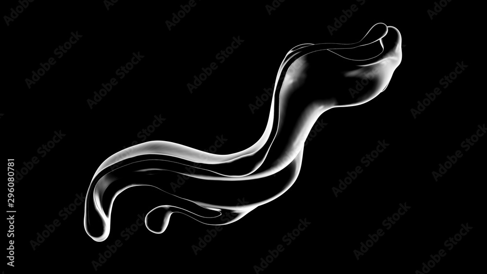 Splash fluid. 3d illustration, 3d rendering. Splash fluid. 3d illustration, 3d rendering.