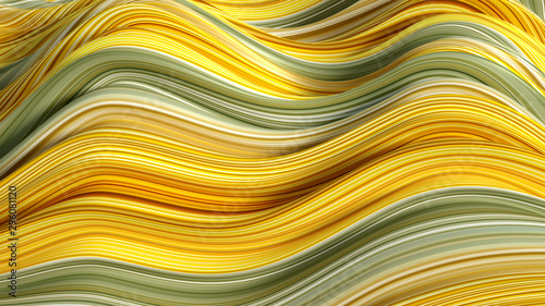 Elegant colored background with lines. 3d illustration, 3d rendering.