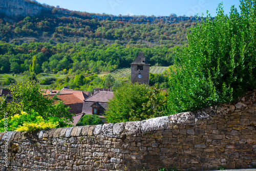 Wunderschönes Dorf Autoire im Tal der Dordgone photo
