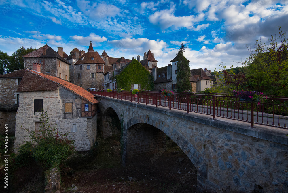 Wunderschönes Dorf Carennac im Vallée de la Dordogne