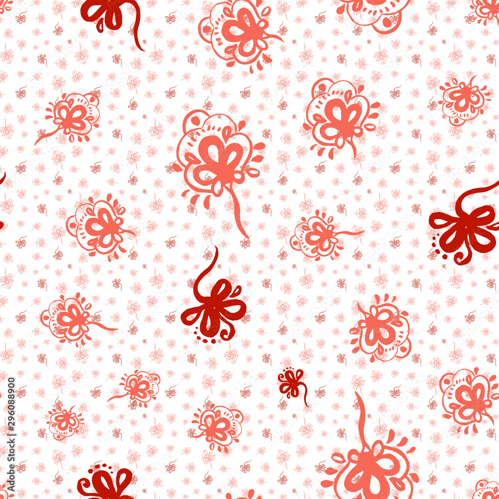 vector seamless patterns with motif floral ornaments vector seamless patterns with motif floral ornaments