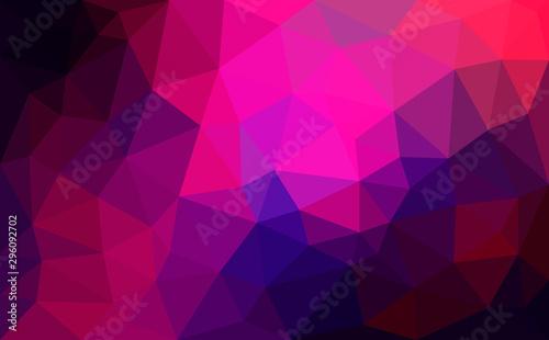 Modern bright abstract polygonal mosaic background. Geometric texture background in origami style. low poly style.
