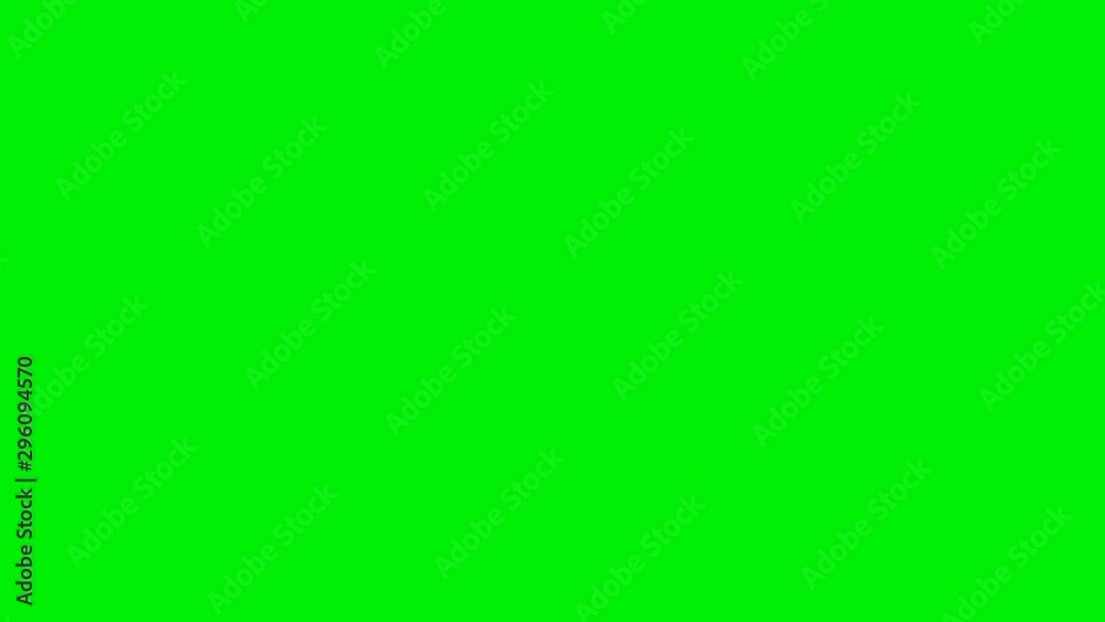Fireworks, orange and blue holiday background, Green Screen Chromakey