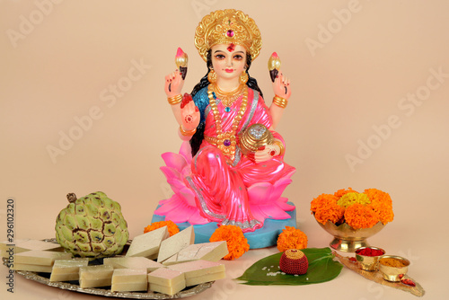 Lakshmi Pooja, an important event of Diwali Festival in India 