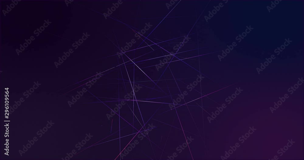 Abstract lines moving in a dark purple environment. Abstract background for science fiction videos, technology, space and data visualization. Lines and polygonal elements with brights and shiny effect Abstract lines moving in a dark purple environment. Abstract background for science fiction videos, technology, space and data visualization. Lines and polygonal elements with brights and shiny effect