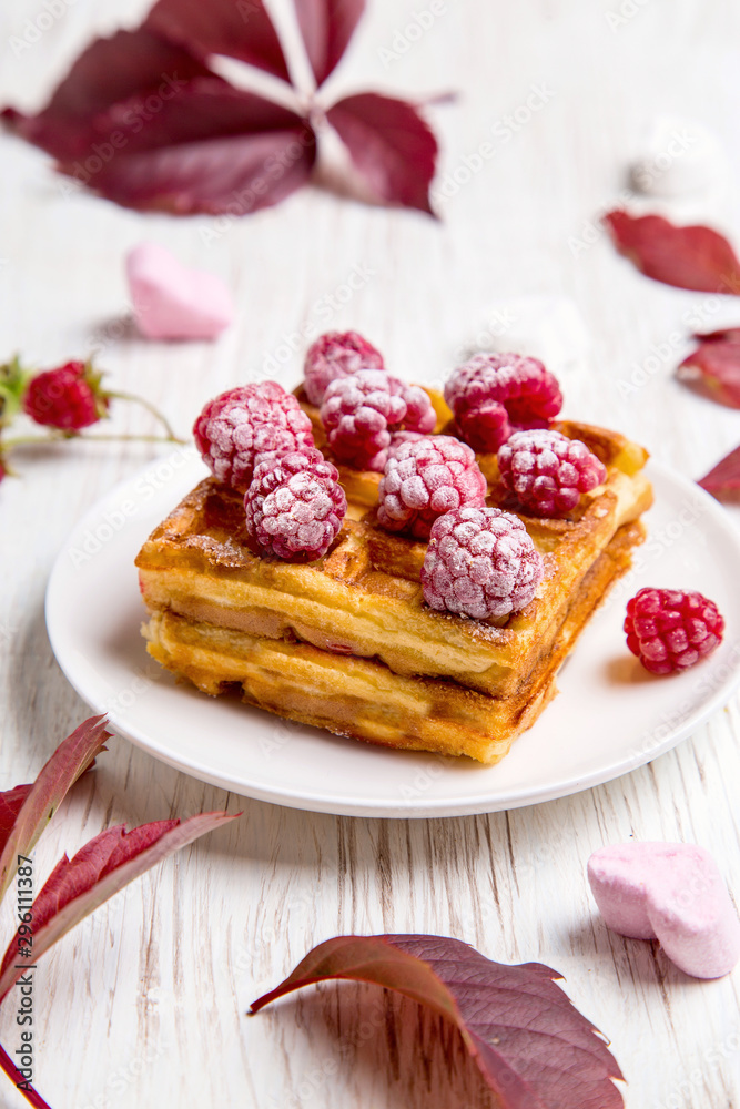 Image with waffles. Image with waffles.