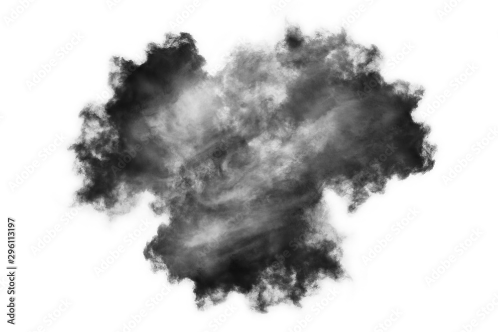 Textured Smoke,Abstract black,isolated on white background Textured Smoke,Abstract black,isolated on white background