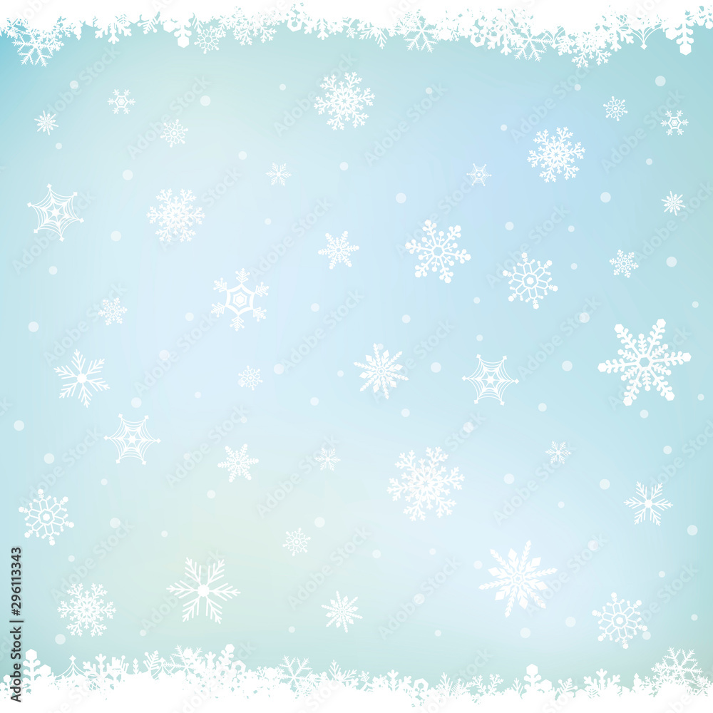 雪の降る背景 雪の降る背景