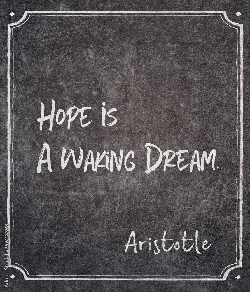 Fototapeta premium waking dream Aristotle