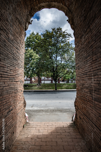 Entrance frame of Lokmolee Temple photo