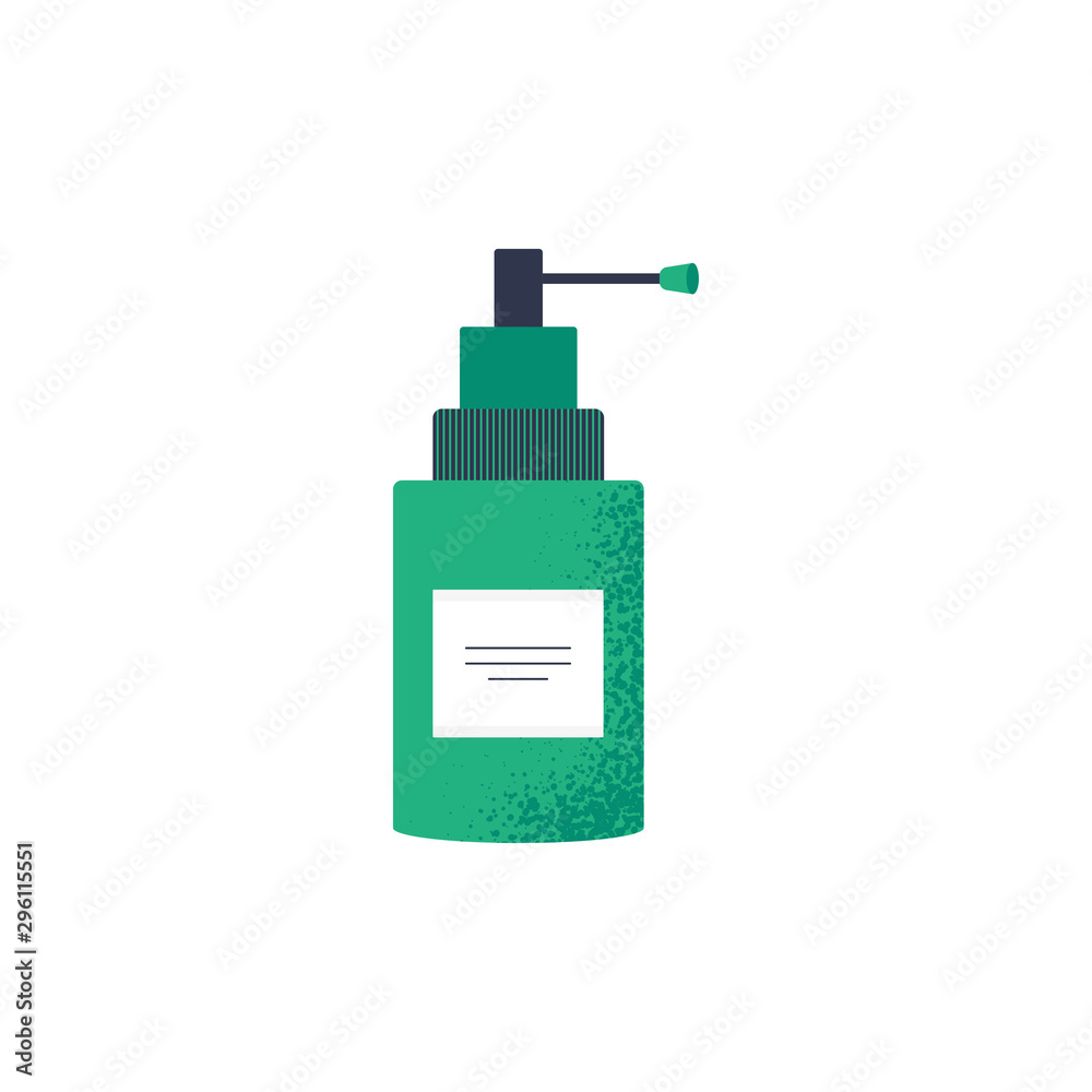 Lovely isolated icon of cold and flu season Lovely isolated icon of cold and flu season