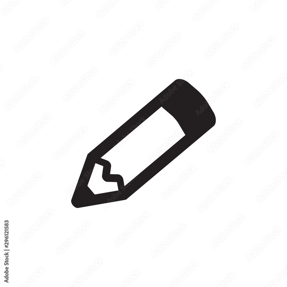 pencil icon vector trendy style pencil icon vector trendy style